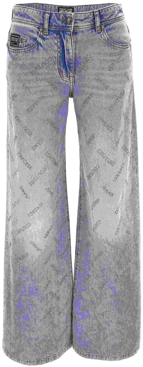 Versace Jeans Couture Trousers Blue Blauw