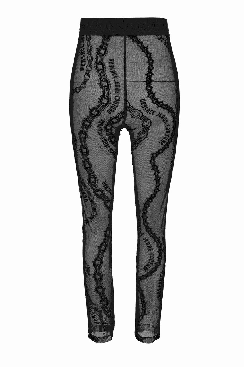 Versace Jeans Couture Trousers Black Zwart
