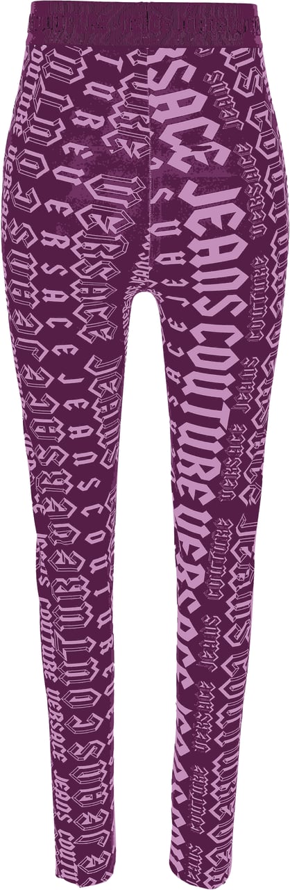 Versace Jeans Couture Trousers Purple Paars