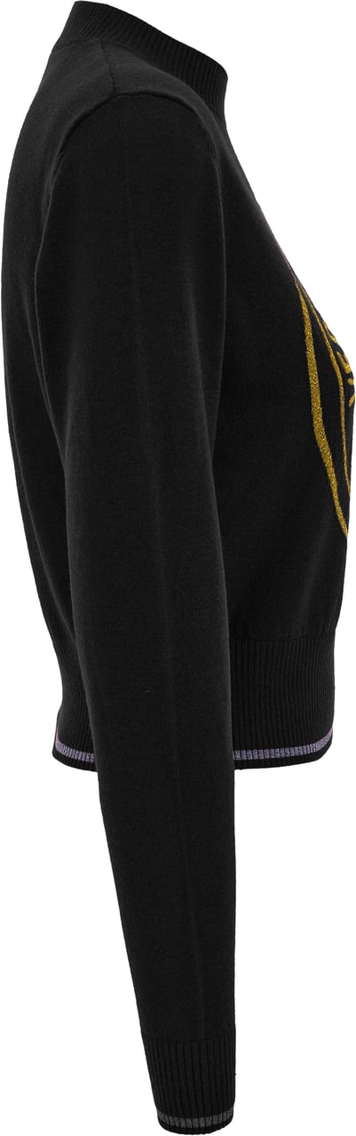 Versace Jeans Couture Sweaters Black Zwart
