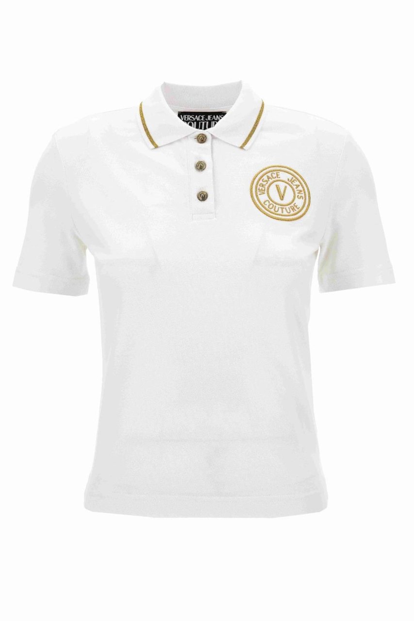 Versace Jeans Couture T-Shirts And Polos White Wit
