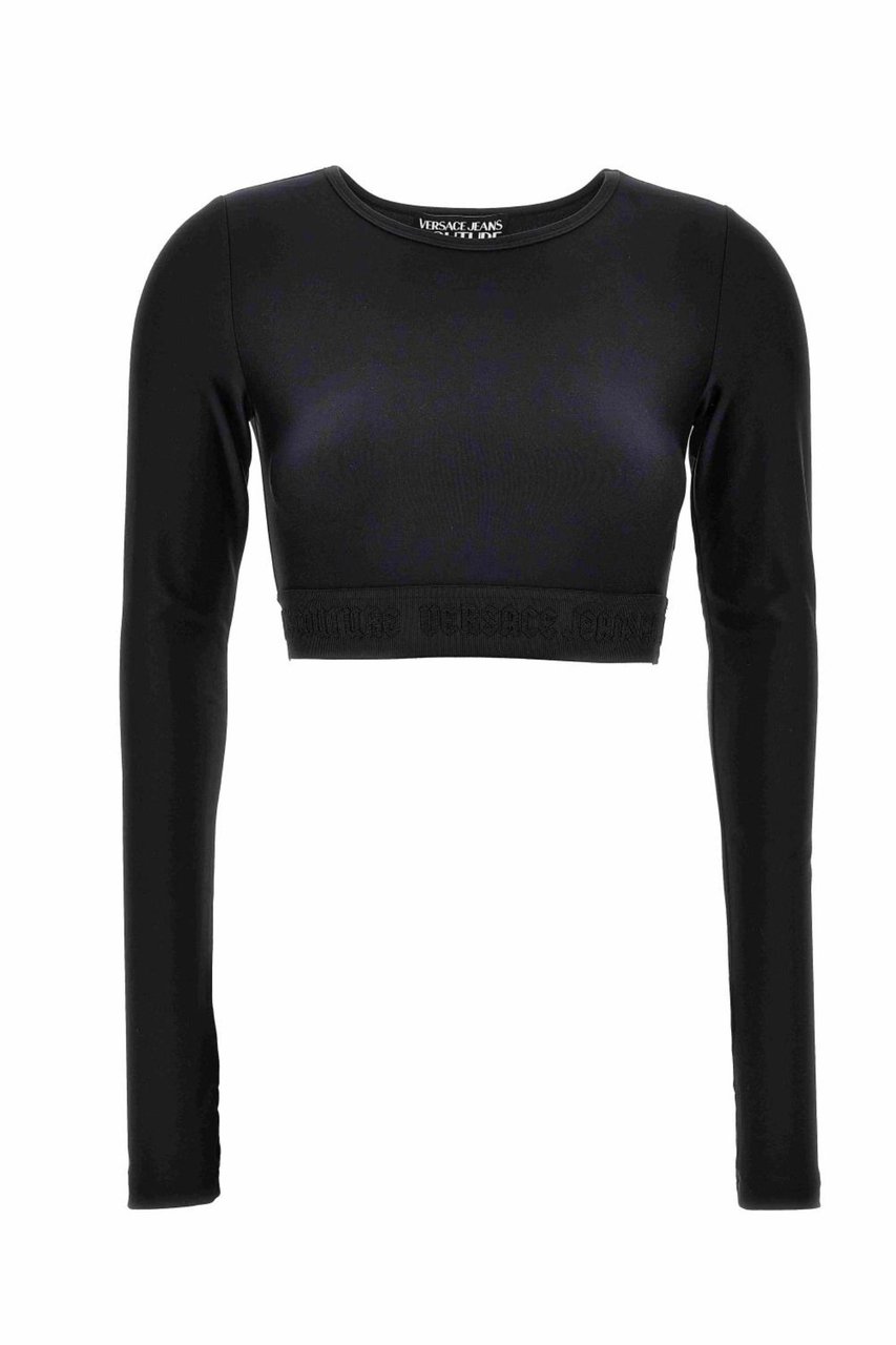 Versace Jeans Couture T-Shirts And Polos Black Zwart