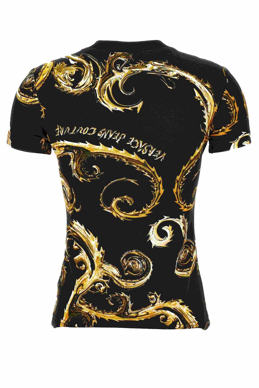 Versace Jeans Couture T-Shirts And Polos Black Zwart