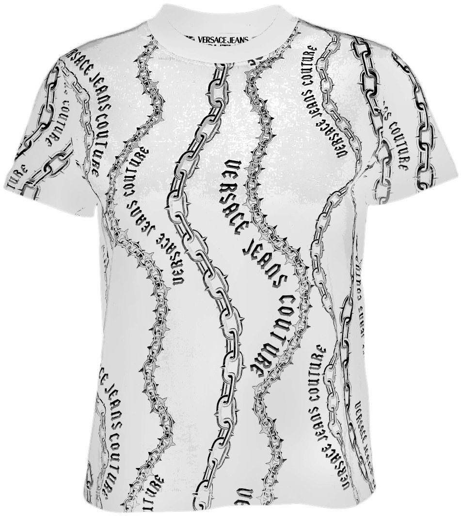 Versace Jeans Couture T-Shirts And Polos White Wit