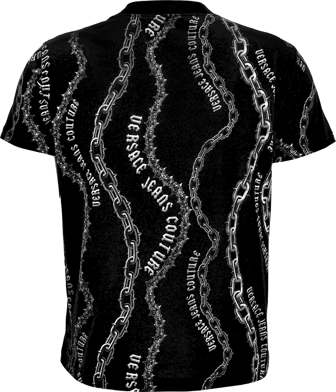 Versace Jeans Couture T-Shirts And Polos Black Zwart