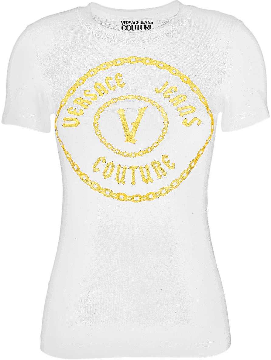 Versace Jeans Couture T-Shirts And Polos White Wit
