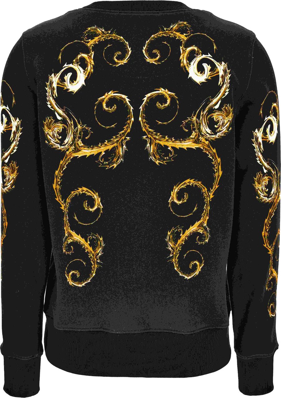 Versace Jeans Couture Sweaters Black Zwart