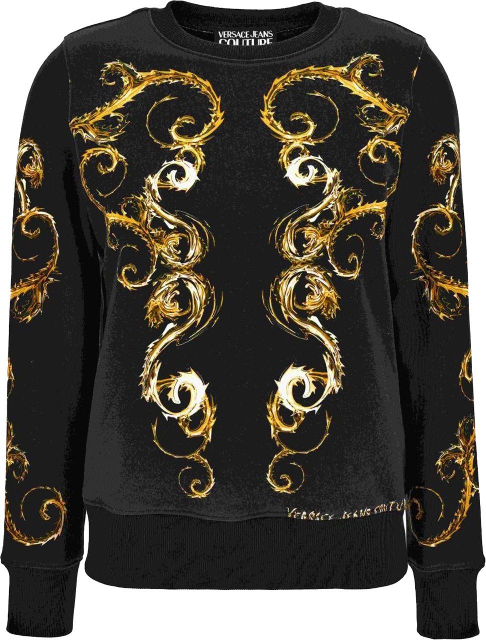 Versace Jeans Couture Sweaters Black Zwart