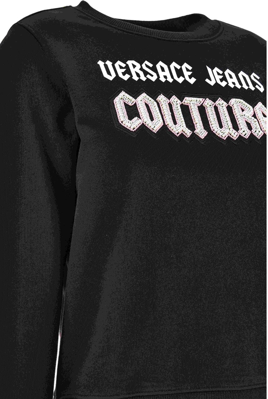 Versace Jeans Couture Sweaters Black Zwart
