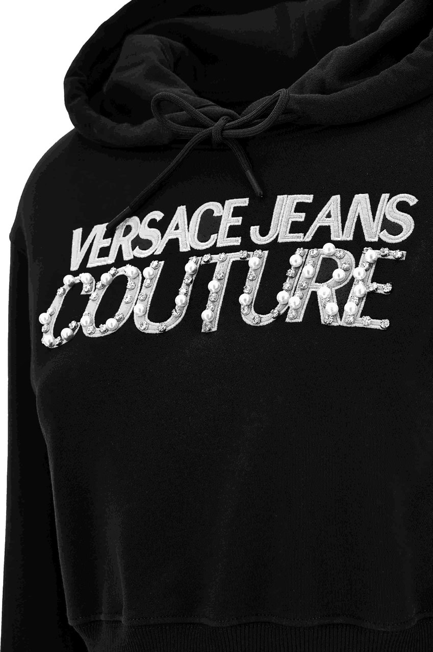 Versace Jeans Couture Sweaters Black Zwart