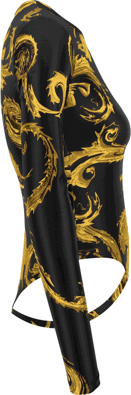 Versace Jeans Couture Top Black Zwart