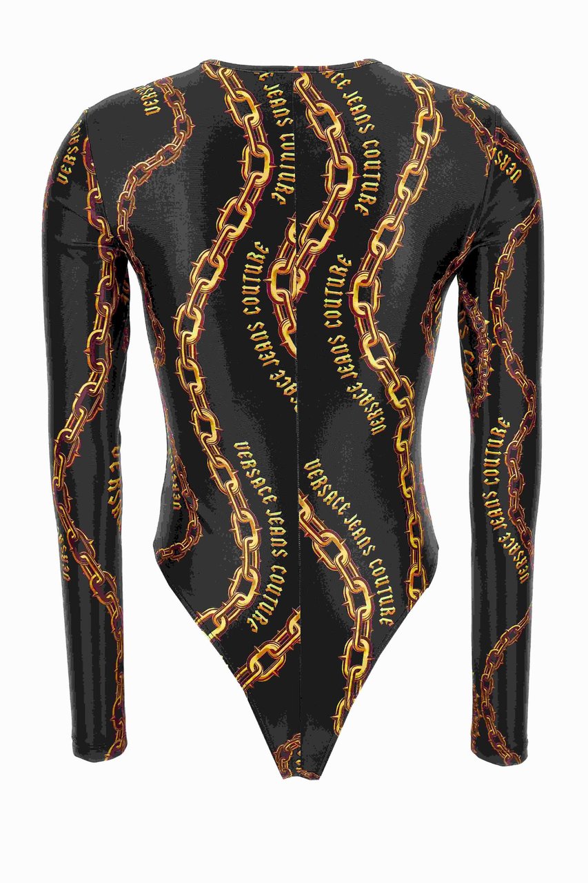 Versace Jeans Couture Top Black Zwart