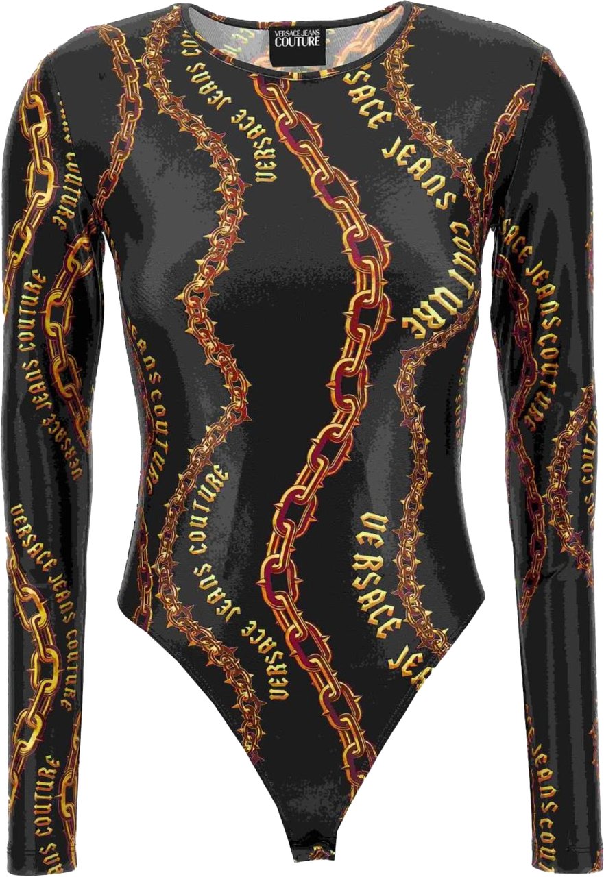 Versace Jeans Couture Top Black Zwart