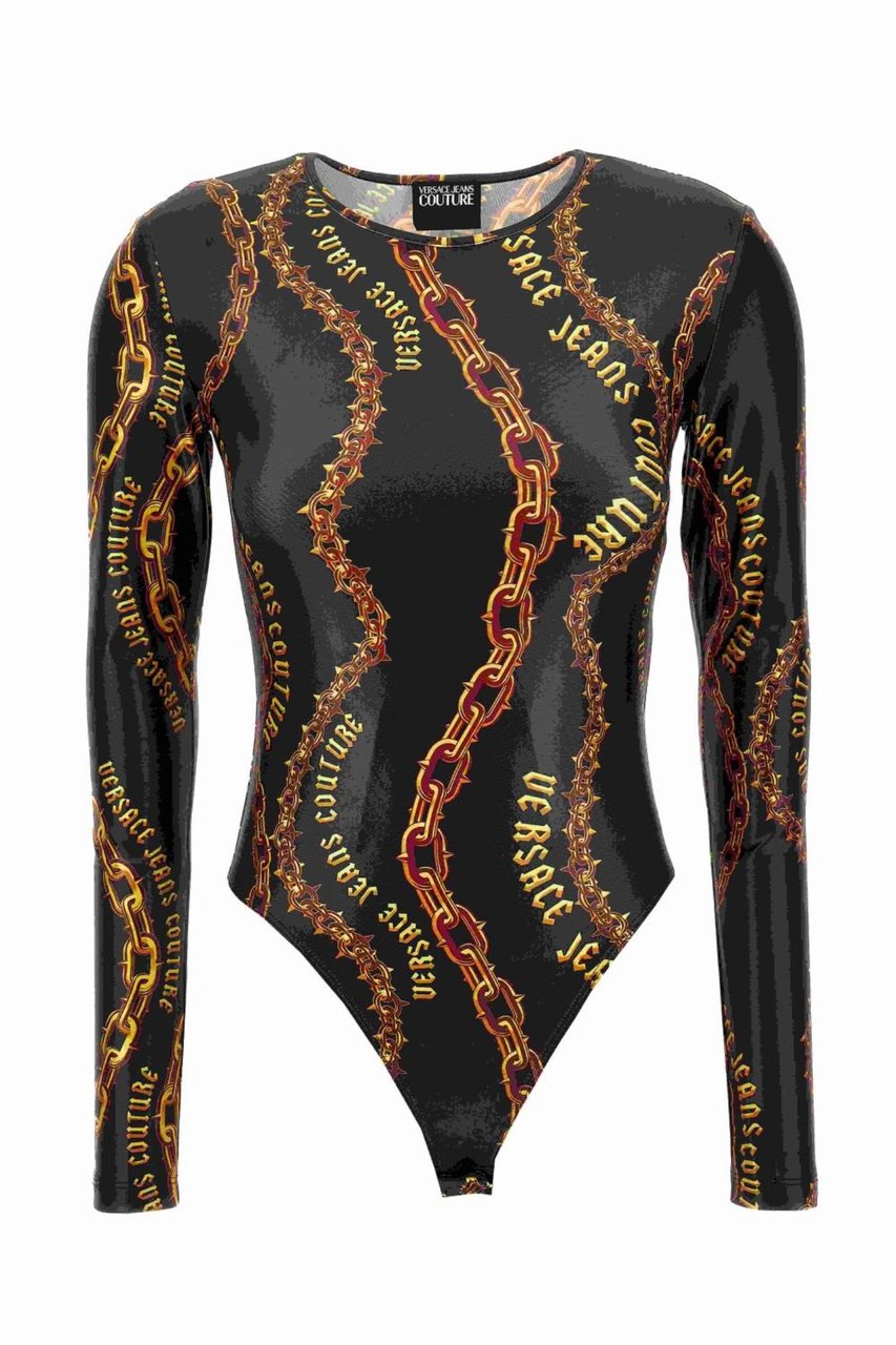 Versace Jeans Couture Top Black Zwart