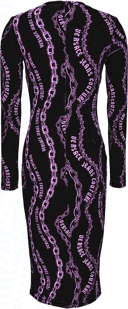 Versace Jeans Couture Dresses Black Zwart