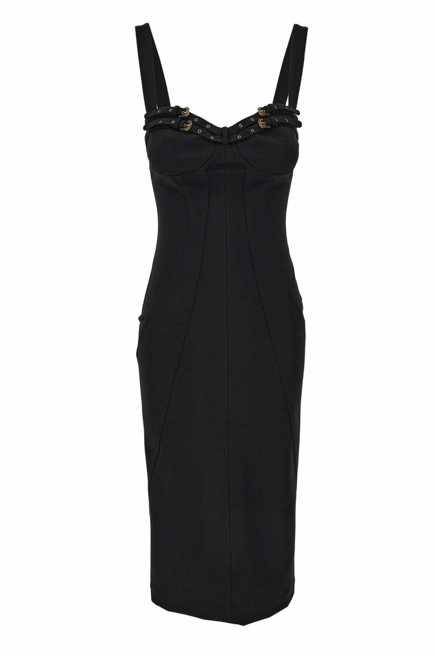 Versace Jeans Couture Dresses Black Zwart