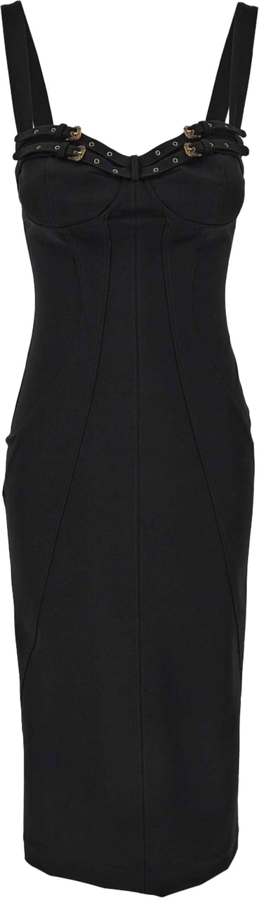 Versace Jeans Couture Dresses Black Zwart