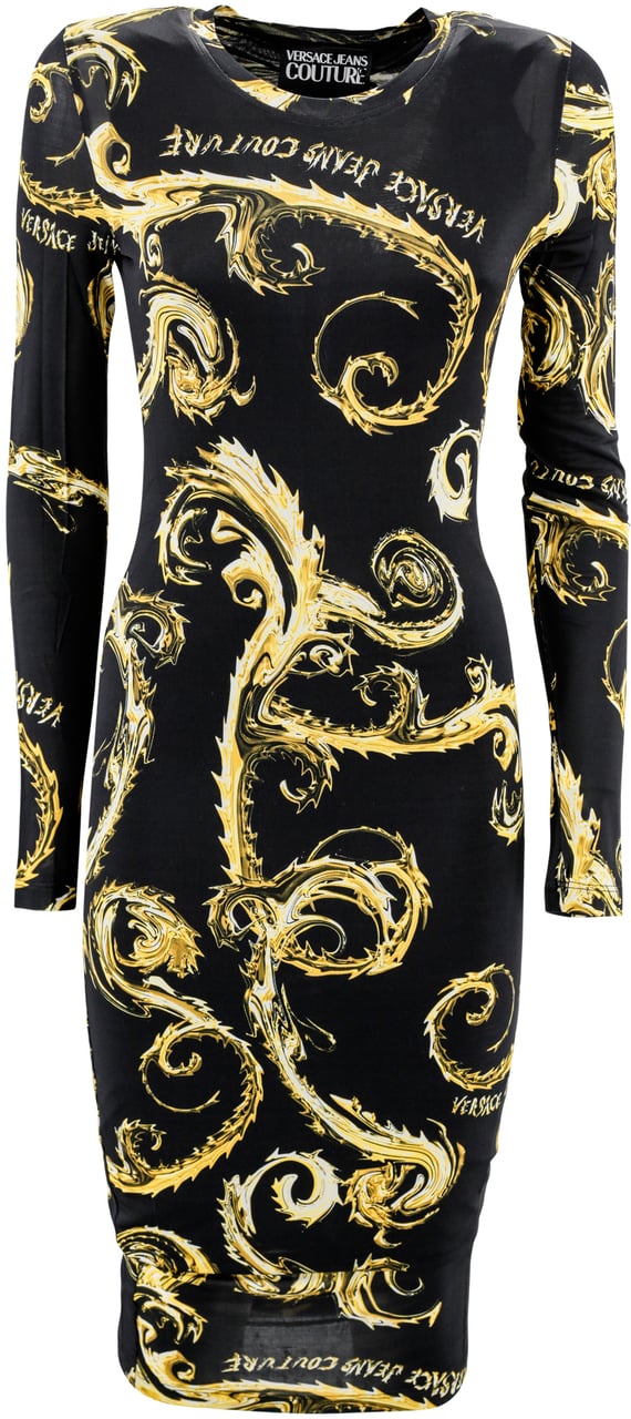 Versace Jeans Couture Dresses Black Zwart