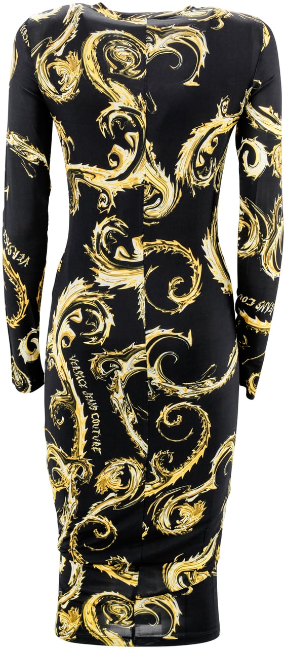 Versace Jeans Couture Dresses Black Zwart