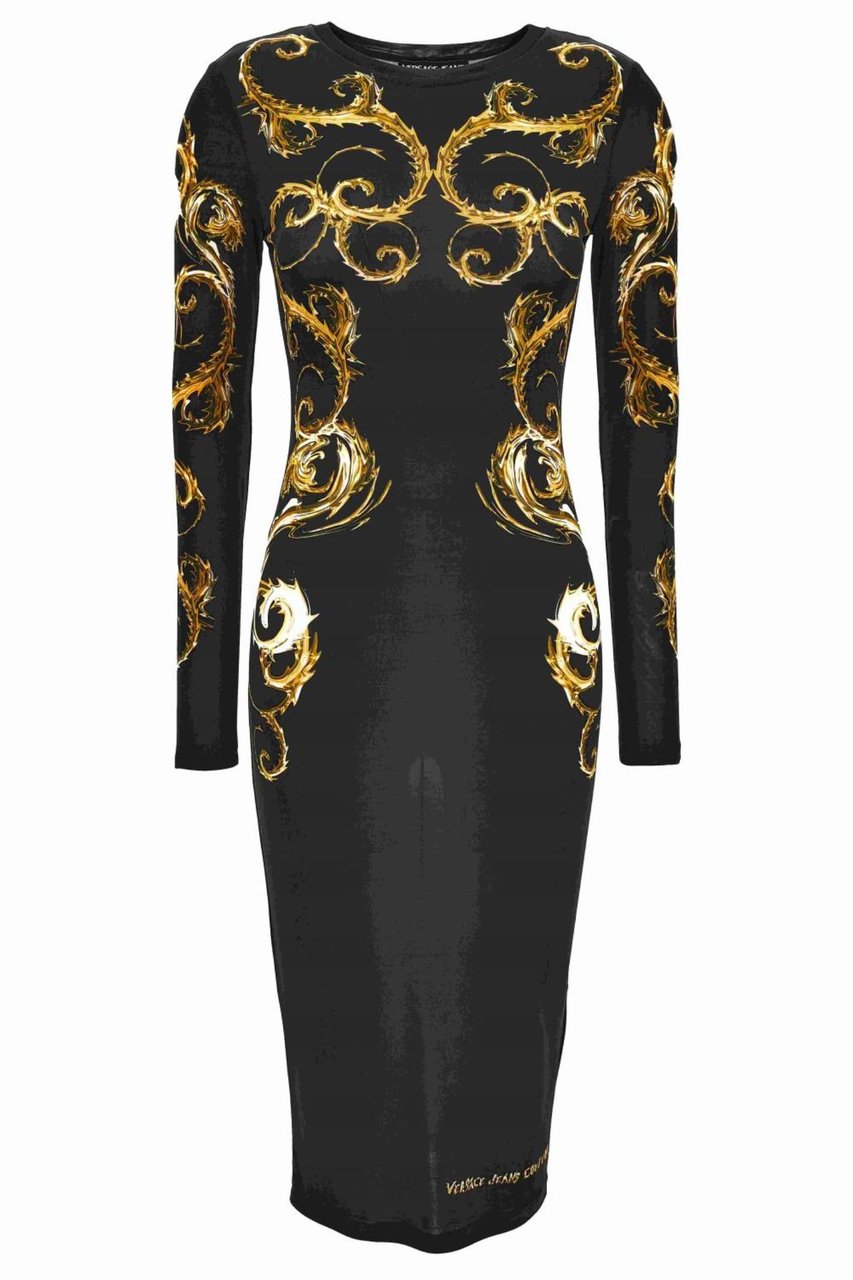 Versace Jeans Couture Dresses Black Zwart
