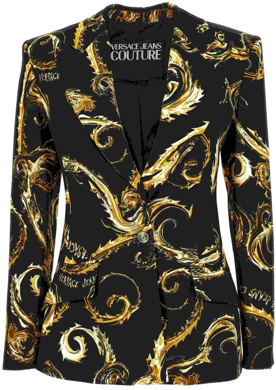 Versace Jeans Couture Jackets Black Zwart