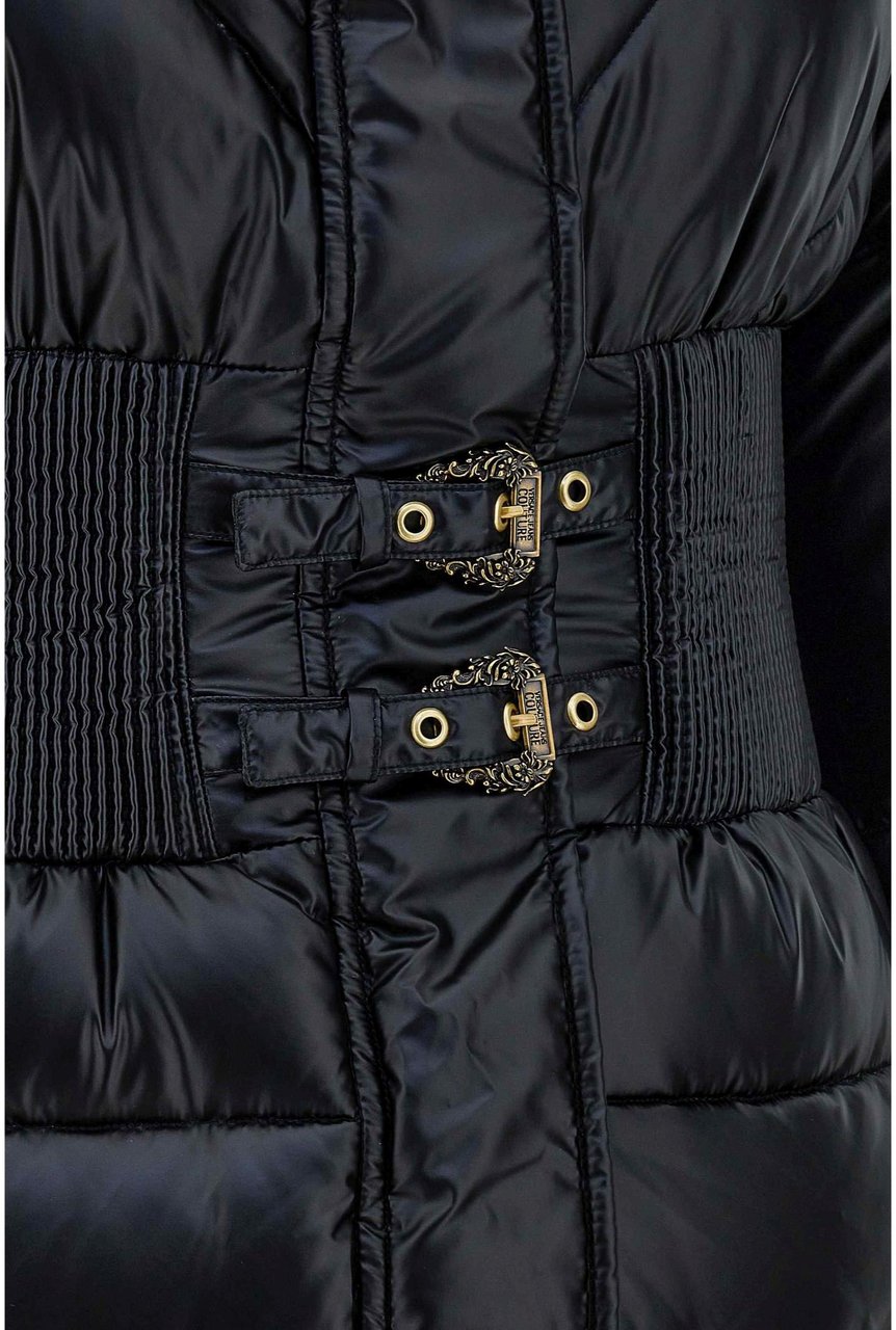 Versace Jeans Couture Coats Black Zwart