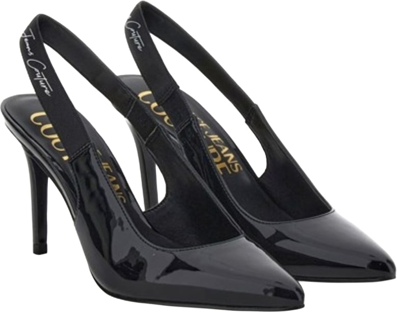 Versace Jeans Couture Flat Shoes Black Zwart