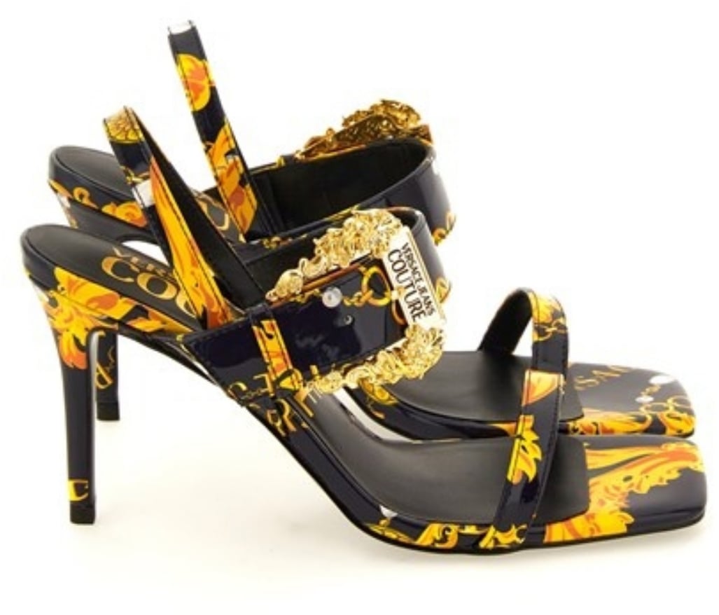 Versace Jeans Couture Sandals Black Zwart