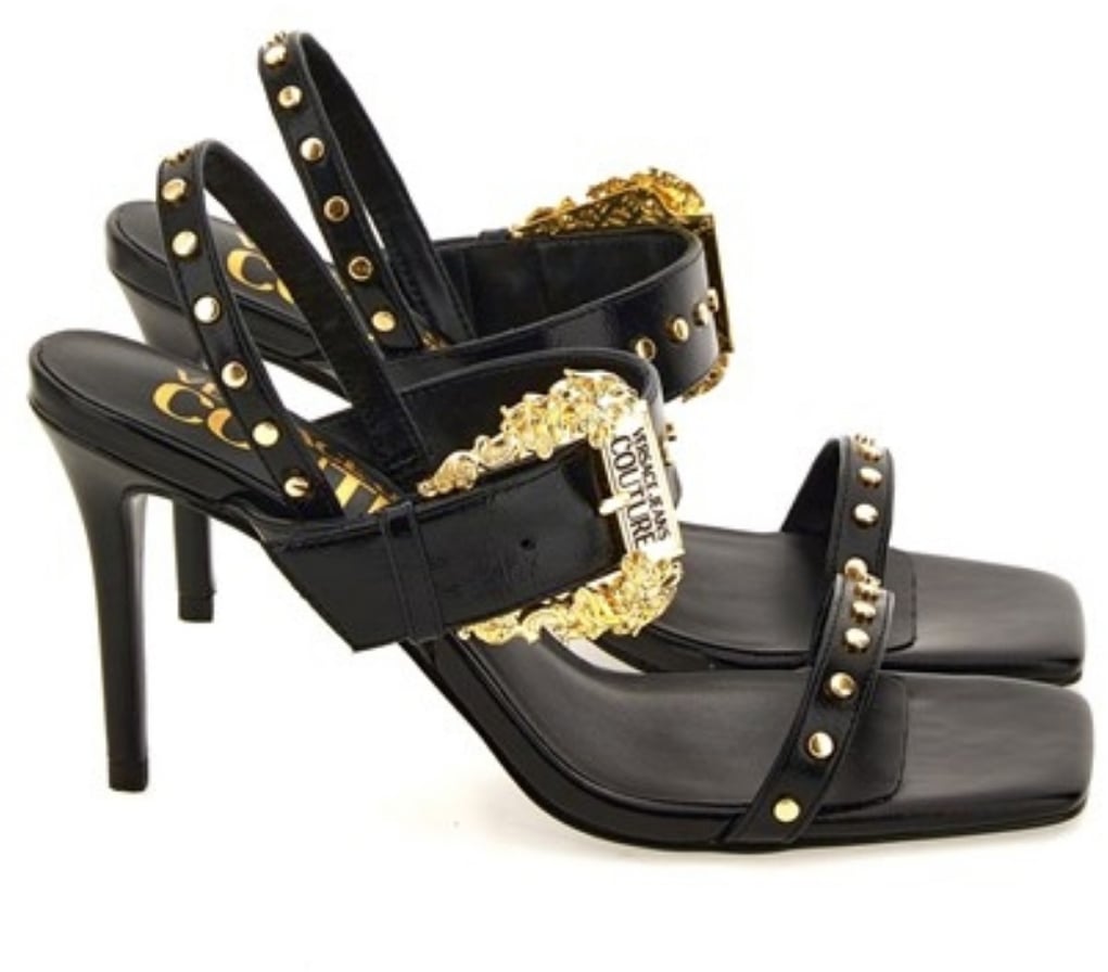 Versace Jeans Couture Sandals Black Zwart