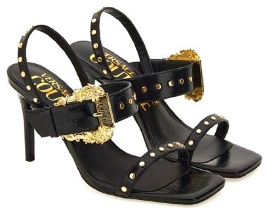 Versace Jeans Couture Sandals Black Zwart