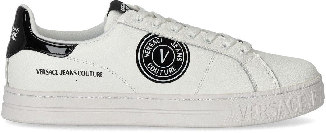Versace Jeans Couture VERSACE JEANS COUTURE COURT 88 V-EMBLEM SNEAKER Wit