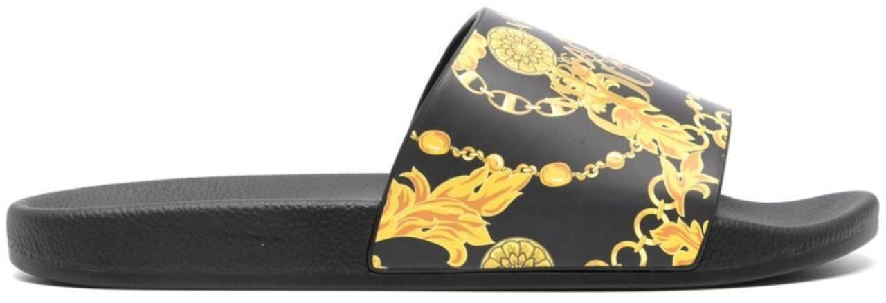 Versace Jeans Couture Sandals Black Zwart