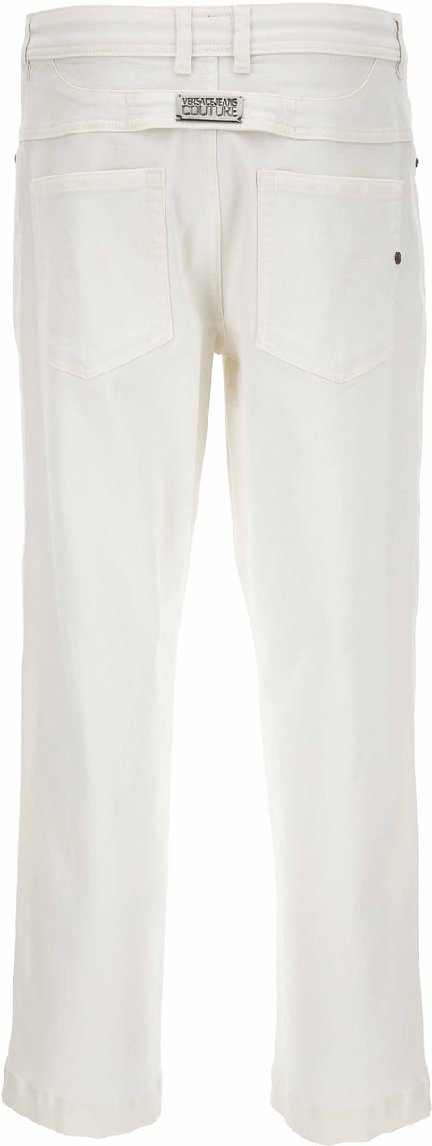 Versace Jeans Couture Trousers White Wit