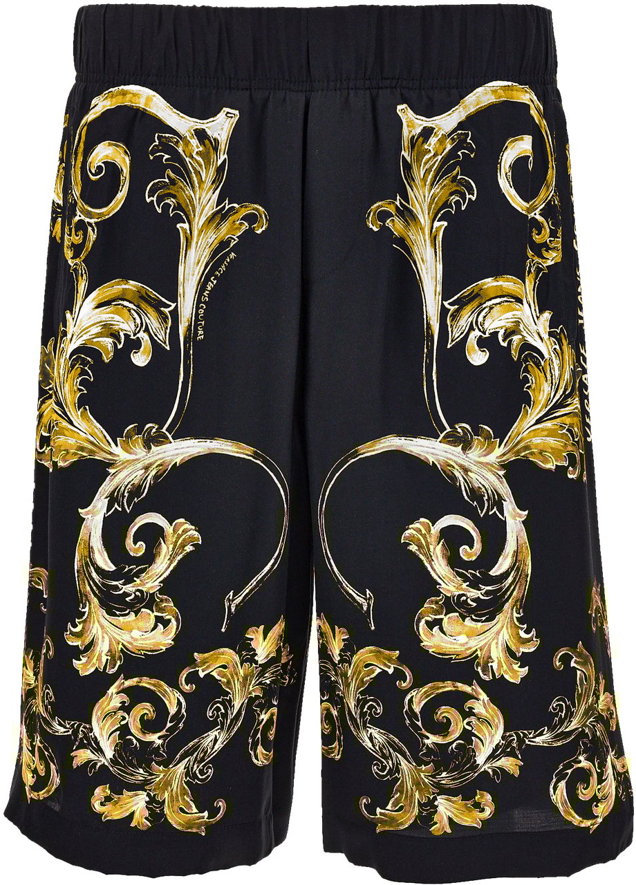 Versace Jeans Couture Shorts Black Zwart