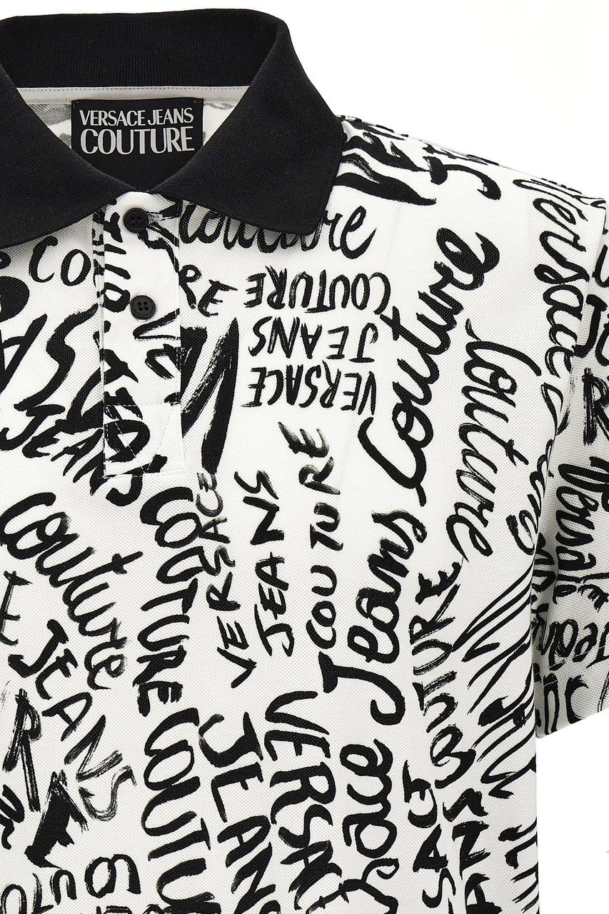 Versace Jeans Couture T-Shirts And Polos White Wit