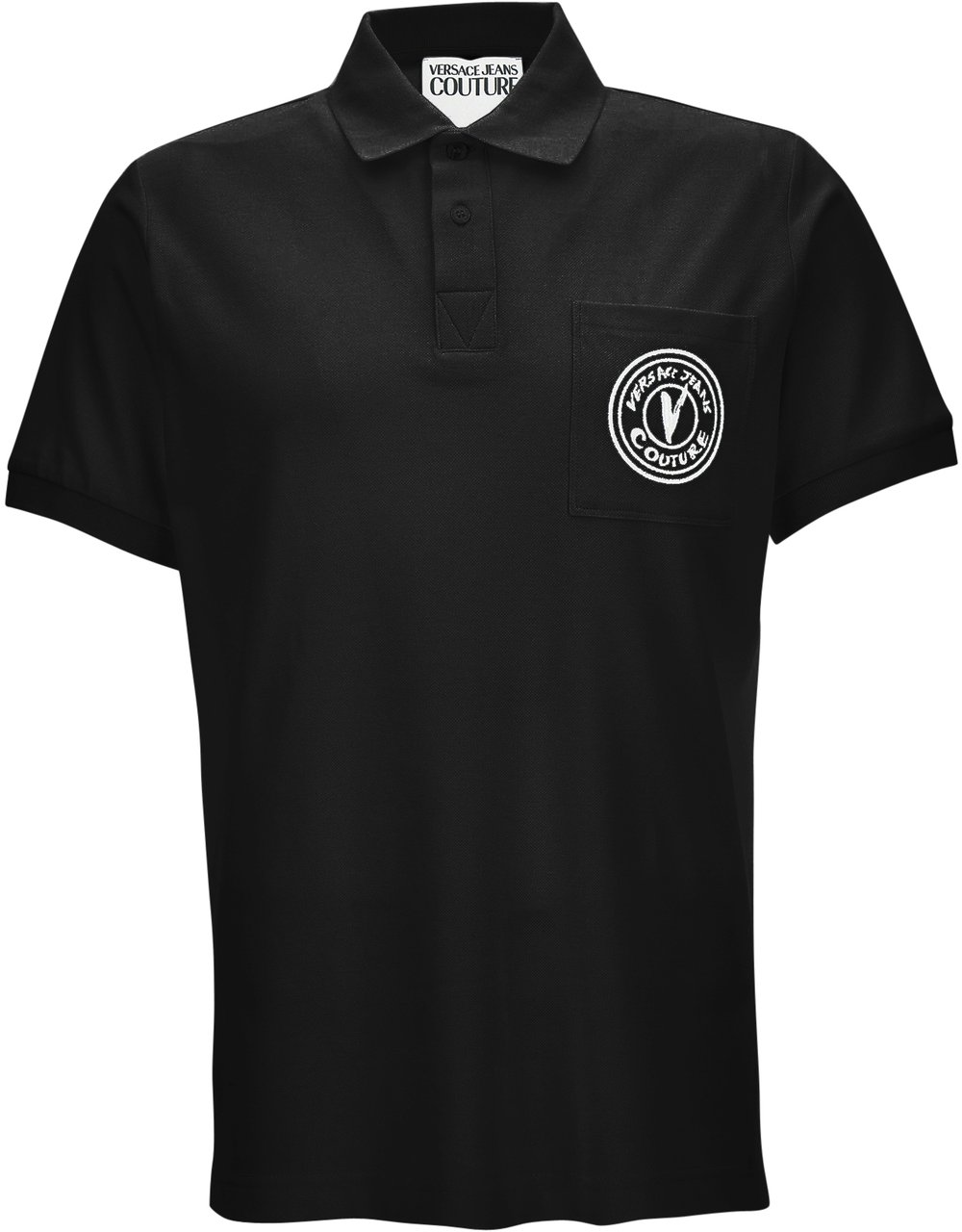 Versace Jeans Couture T-Shirts And Polos Black Zwart