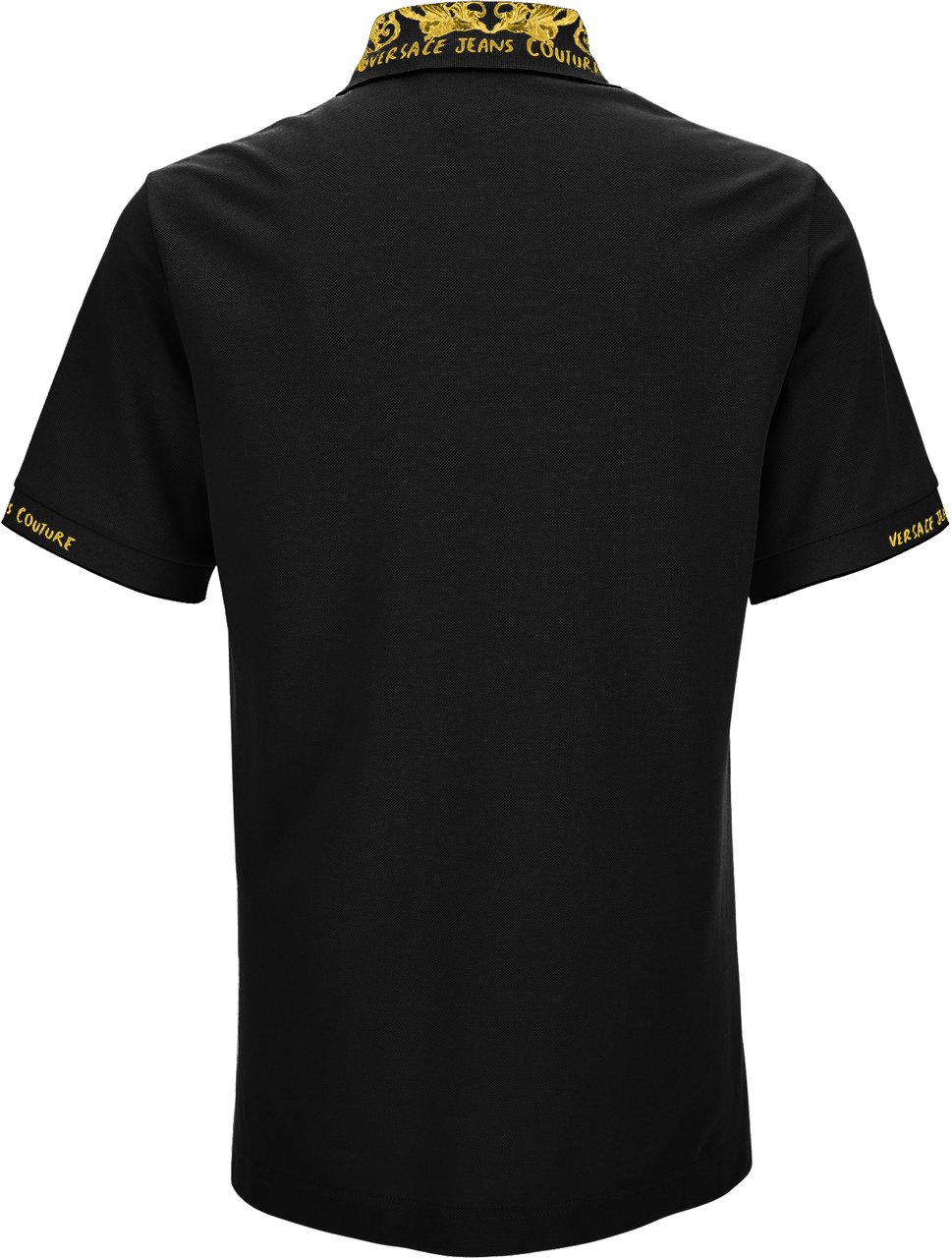 Versace Jeans Couture T-Shirts And Polos Black Zwart