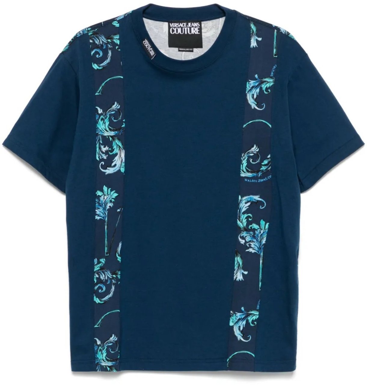 Versace Jeans Couture T-Shirts And Polos Blue Blauw
