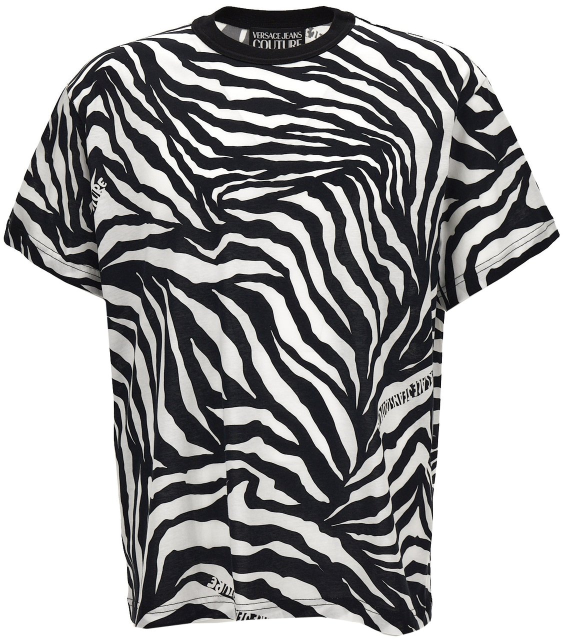 Versace Jeans Couture T-Shirts And Polos Black Zwart