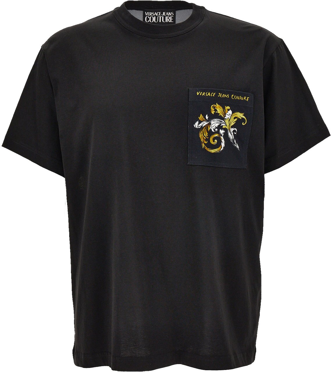 Versace Jeans Couture T-Shirts And Polos Black Zwart