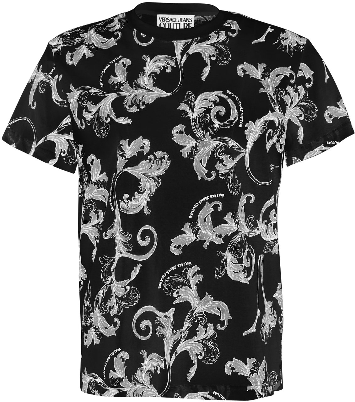 Versace Jeans Couture T-Shirts And Polos Black Zwart