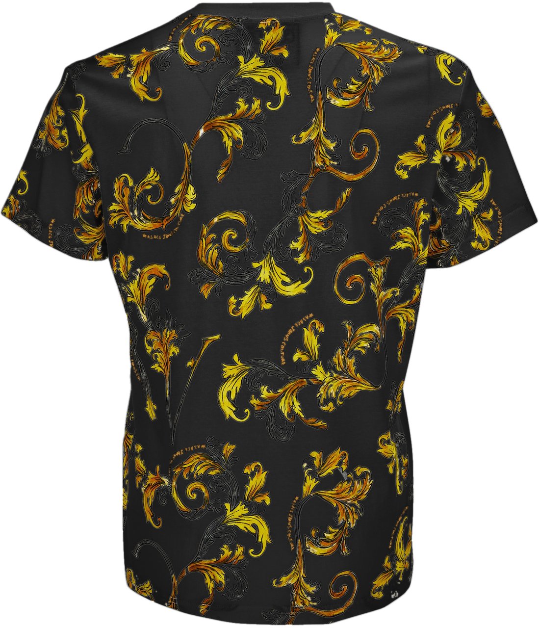 Versace Jeans Couture T-Shirts And Polos Black Zwart