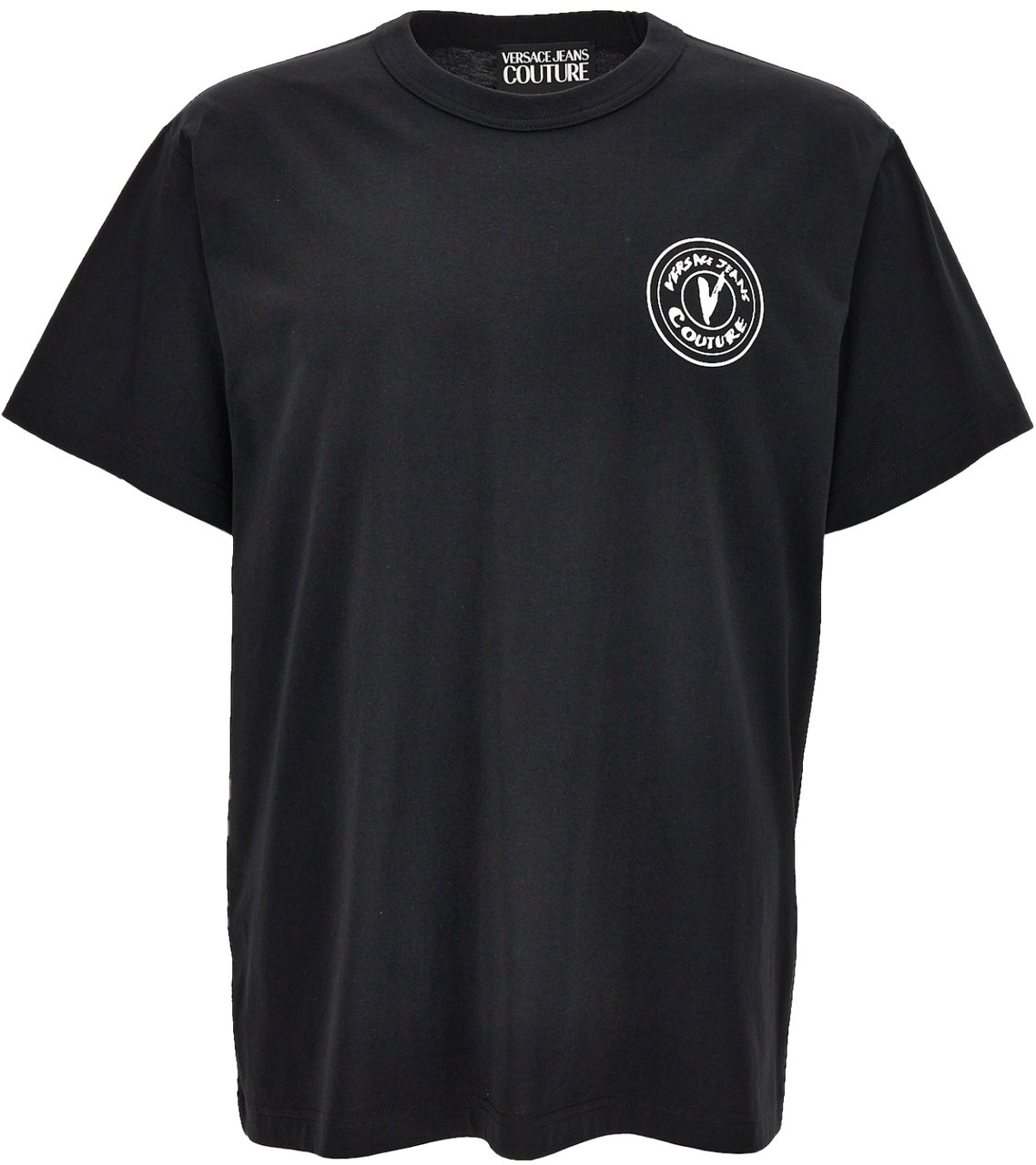 Versace Jeans Couture T-Shirts And Polos Black Zwart