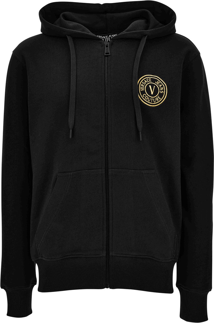 Versace Jeans Couture Sweaters Black Zwart