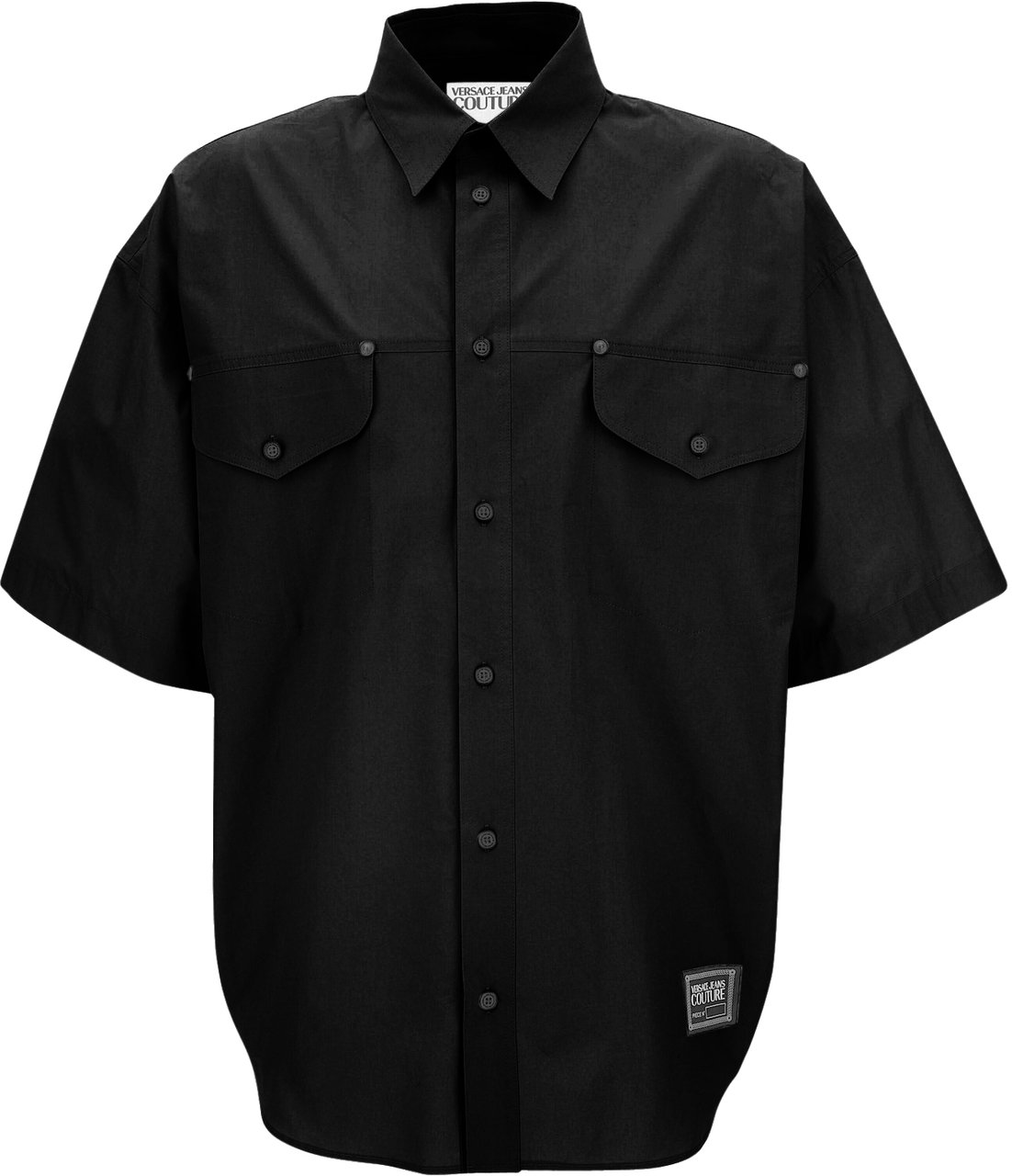 Versace Jeans Couture Shirts Black Zwart