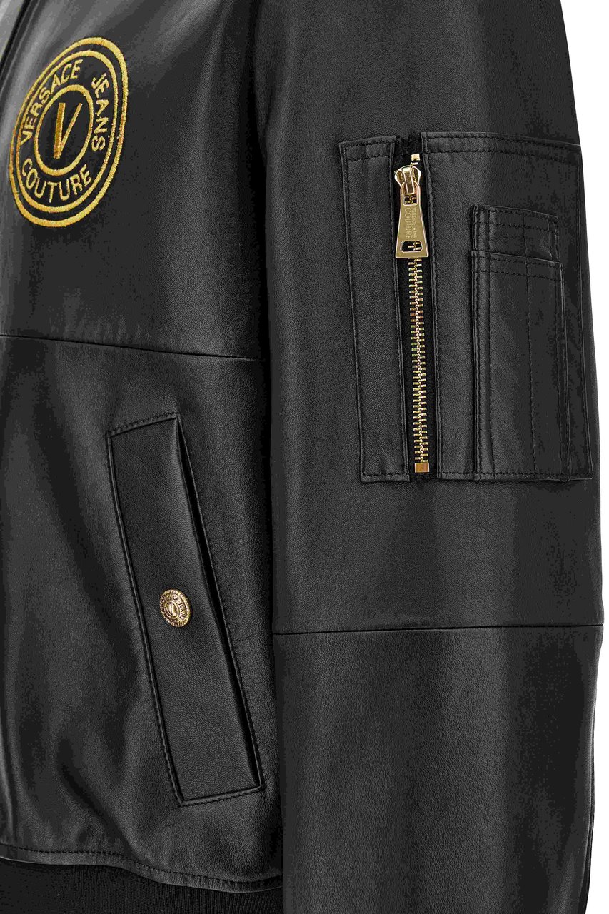 Versace Jeans Couture Coats Black Zwart