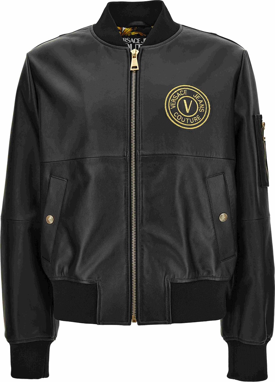 Versace Jeans Couture Coats Black Zwart