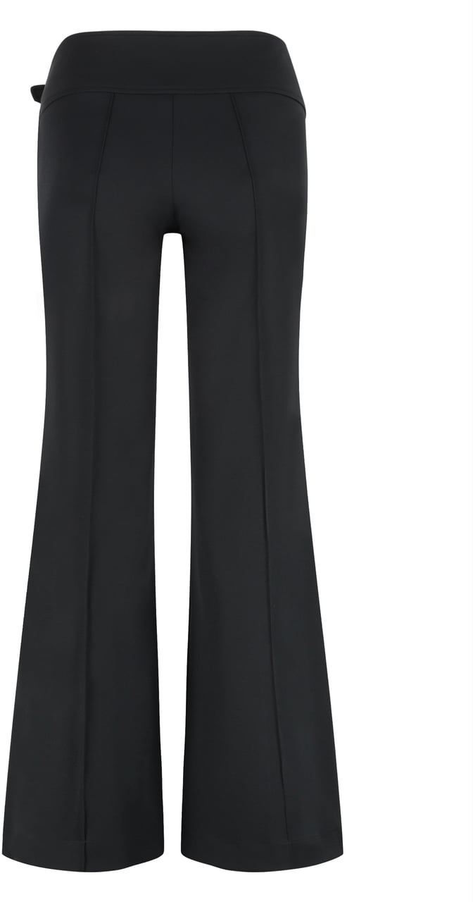 Versace Jeans Couture High-waist wide-leg trousers Zwart