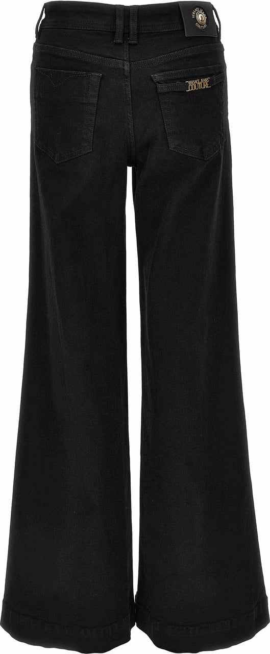 Versace Jeans Couture Trousers Black Zwart