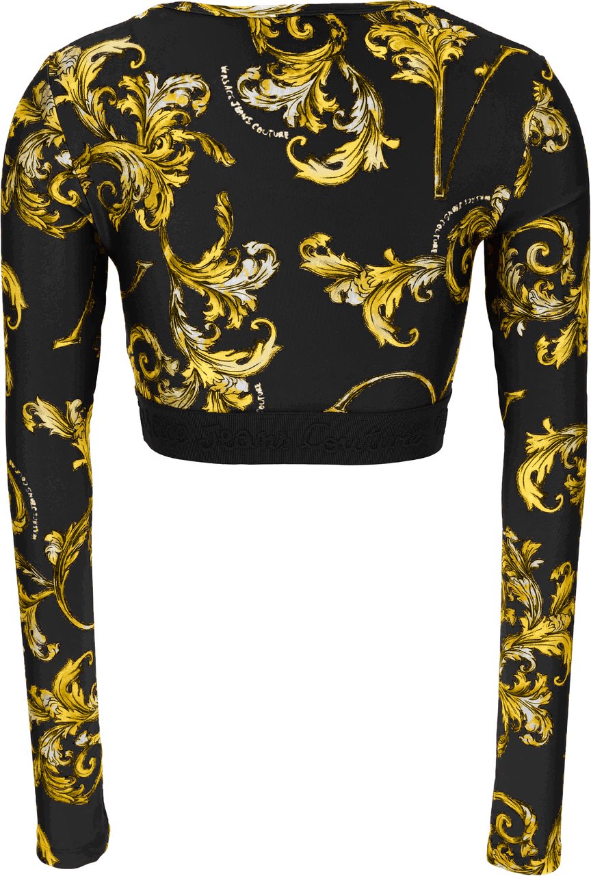 Versace Jeans Couture T-Shirts And Polos Black Zwart